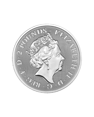 UK 1oz Silver Valiant Coin 2021